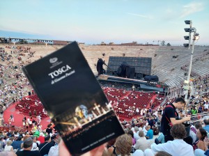 Giacomo Puccini:Tosca in der Arena, Verona